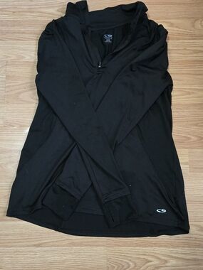 C9 by Champion Black Men's Quarter-Zip Performance Jacket